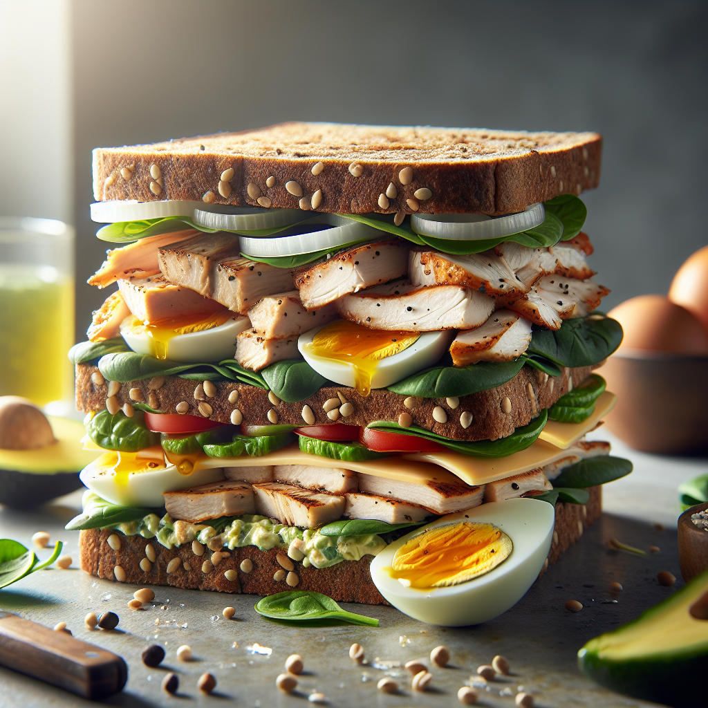 Doğru Sandviç Nasıl Olmalı ? Protein bombası bir tarif!