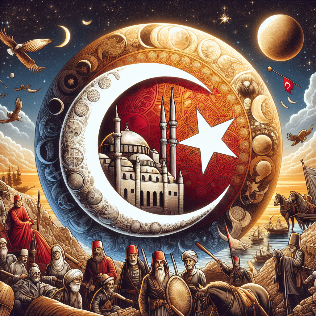 Türk Bayrağındaki Ay ve Yıldız Nereden Geliyor ? İşte Şanlı Türk Bayrağımızın Tarihi